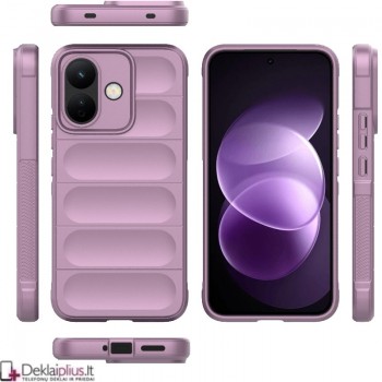 Magic Shield guminis dėklas - violetinis (Xiaomi Redmi Note 17 Pro 4G/5G) Magic Shield guminis dėklas - violetinis (Xiaomi Redmi Note 17 Pro 4G/5G)